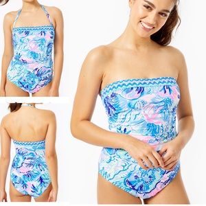 Lilly Pulitzer Justina One-Piece Swim Suit 0